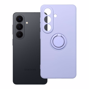 SILIKONO ŽIEDAS dėklas SAMSUNG S26 violetinės spalvos