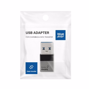 Adapteris Type C į USB A 3.0 Blue Star - juodas