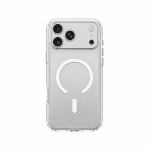 AmazingThing Minimal Mag Lens dėklas, skirtas iPhone 18 Pro, su kameros apsauga ir dirželio tvirtinimu, suderinamas su MagSafe – spalva: skaidri