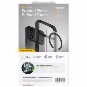 Uniq Veren Magclick Charging dėklas iPhone 18 Pro Max / 17 Pro Max – baltas