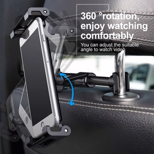 Automobilinis laikiklis Baseus Back Seat juodas (be magneto / galiai sėdynei)