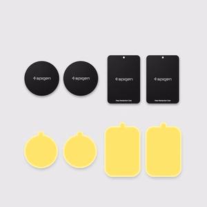 Spigen MP-4P magnetinės plokštės automobiliui - juodos
