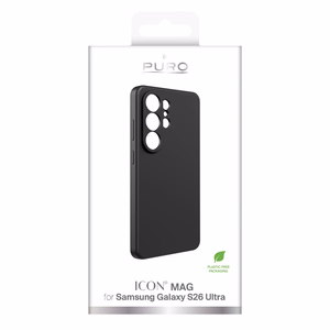 Puro ICON Protective Dėklas for Samsung Galaxy S26 Ultra Silikoninis - juodas