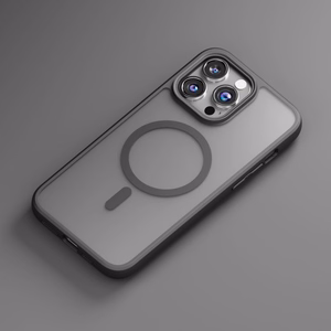 Etteri matinis Mag dėklas telefonui iPhone 15 Pro 6,1 (m) - juodas (m)