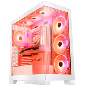 Modecom Volcano SPACE APEX ARGB MIDI „Midi Tower“ Balta