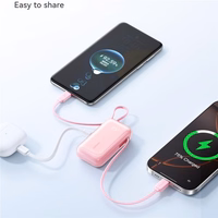 Išorinė baterija Joyroom "JR-PR2 Mini" šviesiai mėlyna 10000mAh (35W)