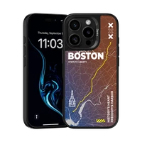 Benks Dynamic City Boston dėklas telefonui Iphone 16 Pro