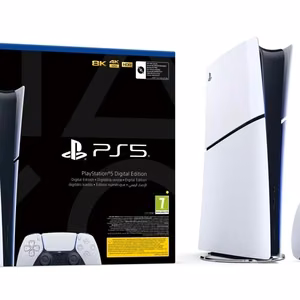 Sony PlayStation 5 Digital Slim e-chassis 825 GB juodas, baltas