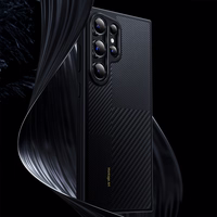 Benks Montage Magnetinis Armor Pro Kevlar Dėklas Metalinis Rėmas 600D+1500D (MA41) Samsung Galaxy S24 Plus juodas