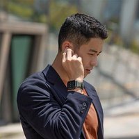 Uniq Linus dirželis Apple Watch 1/2/3/4/5/6/7/8/SE/SE2/Ultra 42/44/45/49mm - žalias