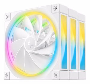 DeepCool FL12R WH-3 IN 1 Kompiuterio korpusui Ventiliatorius 12 cm Balta 3 vnt