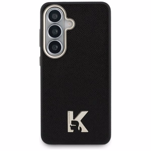 Karl Lagerfeld dėklas K Metal Logo MagSafe Samsung Galaxy S26 juodas