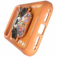 Nimmy Cool&Cute 2.0 Dog deklas iPhone 17 Pro Max su magnetiniu laikikliu - oranzinis