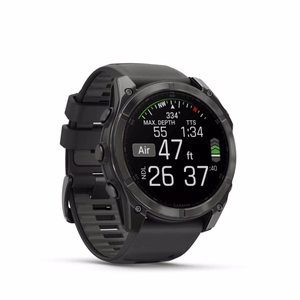 Išmanusis laikrodis Garmin Fenix 8 Sapphire juodas/pilkas