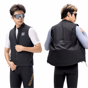 Rockbros YDMJ003 Windproof Vest Spring/Autumn Size L - Black