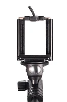 Asmenukių lazda - PROFESIONALI - su nuimamu Bluetooth nuotolinio valdymo pultu rankenoje - Tipas 5 juoda