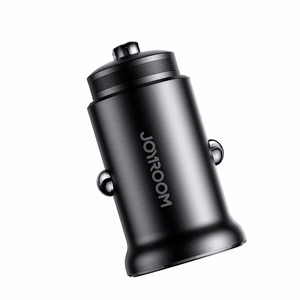 Įkroviklis automobilinis Joyroom (JR-CCN06) (2xUSB-C; 30W) juodas