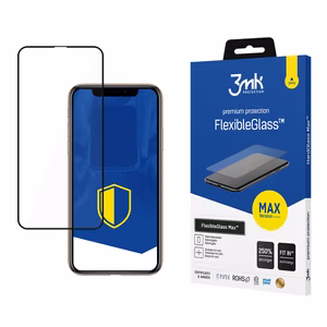 Hibridinis stiklas 3mk FlexibleGlass Max™ iPhone 11 Pro Max