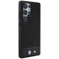 BMW odinis trispalvės juostos MagSafe dėklas Samsung Galaxy S25 Ultra - juodas
