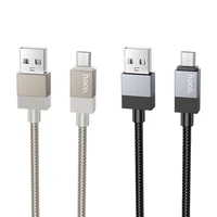 Kabelis USB A į Micro USB Hoco 2,4A 1 m X110 auksinis