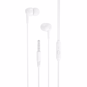 XO laidinės ausinės EP37 jack 3,5mm, baltos