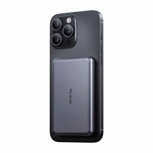 Magnetinė išorinė baterija Mcdodo MC-4641 Ultra-Thin 5000mAh 1C, belaidė (auksinė)