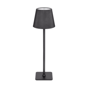 Rebel jutiklinė LED stalinė lempa, juoda