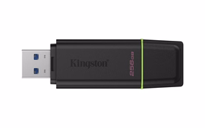 Kingston 256GB nešiojamasis USB 3.2 juodas/žalias