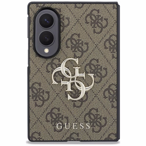 Rudas „Guess Big 4G Logo“ dėklas, skirtas „Samsung Galaxy Z Fold8“