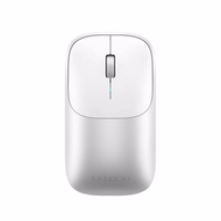 Belaidė pelė Satechi Slim EX dvigubo naudojimo ST-MEXS sidabrinė