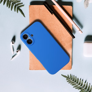 Silicone Lite dėklas telefonui iPhone 17 mėlynas
