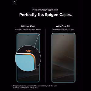 Privatumo apsauginis stiklas SPIGEN GLAS.TR EZ FIT PRO AC HD GALAXY S26+