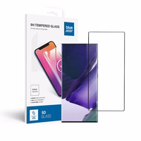 Apsauginis stiklas Blue Star - SAMSUNG Galaxy Note 20 Ultra pilnas paviršius (pilnas klijavimas/mažas dydis) - juodas Apsauginis stiklas Blue Star