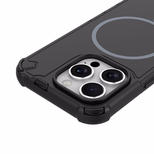 Defender 2in1 Mag dėklas for iPhone 16 Pro 6,3" juodas