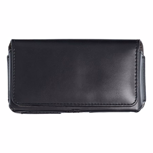 Horizontalus universalus dėklas CLASSIC 100A modelis 10 (Iphone X / Samsung S5/S7/A5/J5/Xcover 3 / Huawei P8 Lite) juodas