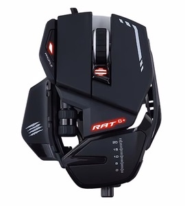 Mad Catz R.A.T. 6+ kompiuterio pelė Dešinės rankos USB A tipo Optinis 12000 DPI