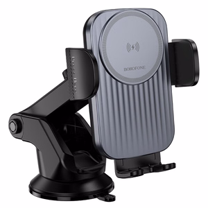 Borofone Car holder BH222 Leading with induction charging to windshield black