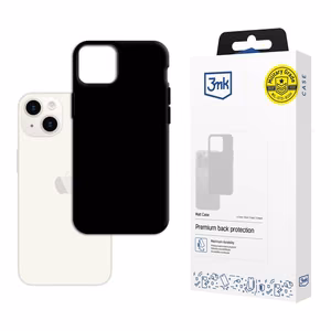 Apple iPhone 15 - 3mk Matt Case dėklas juodas