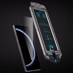 Benks grūdintas stiklas Glass Warrior HD Samsung Galaxy S25 Ultra telefonui (su pirštų atspaudų atrakinimu)