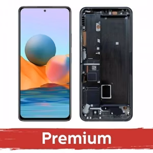 LCD ekranas, suderinamas su Xiaomi Mi Note 10 (Note 10 Pro / Note 10 Lite (2020)), su rėmeliu / Glacier White / OEM