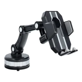 Automobilio laikiklis priekinio stiklo / prietaisų skydelio SUPER STRONG ZP-X0566 juodas