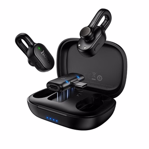 Belaidis prisegamas mikrofonas Hoco L27, USB C, juodas