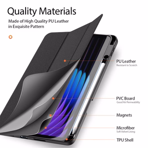 Dėklas Dux Ducis Domo Xiaomi Pad 8/7/7 Pro juodas