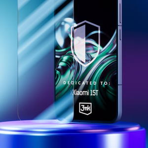 3mk FlexibleGlass hibridinis stiklas Xiaomi 15T 5G telefonui