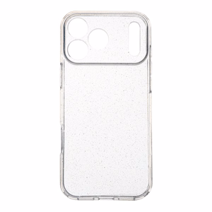 TFO Shine 2 mm glitter case for Apple iPhone 17 Pro Max and iPhone 18 Pro Max, transparent