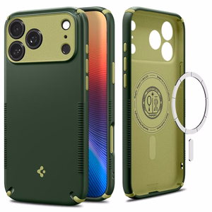 Spigen Nano Pop MagSafe dėklas iPhone 18 Pro / 17 Pro, žalias