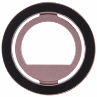 Guess Magnetinis žiedas su stovu GUMRSALDGP rožinis/rožinis su kristalais