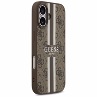 "Guess 4G Printed Stripes MagSafe" dėklas iPhone 17 - rudas