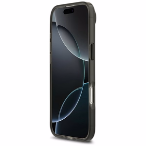 BMW M IML metaliniai mygtukai trispalvės linijos magnetinis dėklas telefonui iPhone Air - pilkas