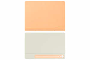BX710PO Smart Book Cover Samsung Galaxy Tab S9/S9 FE/S10 FE/S10 Lite, oranžinis
